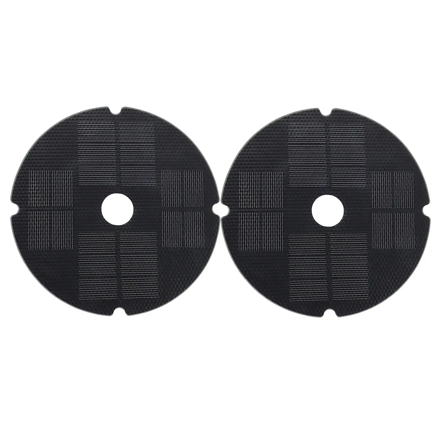 2W rond zonnepaneel