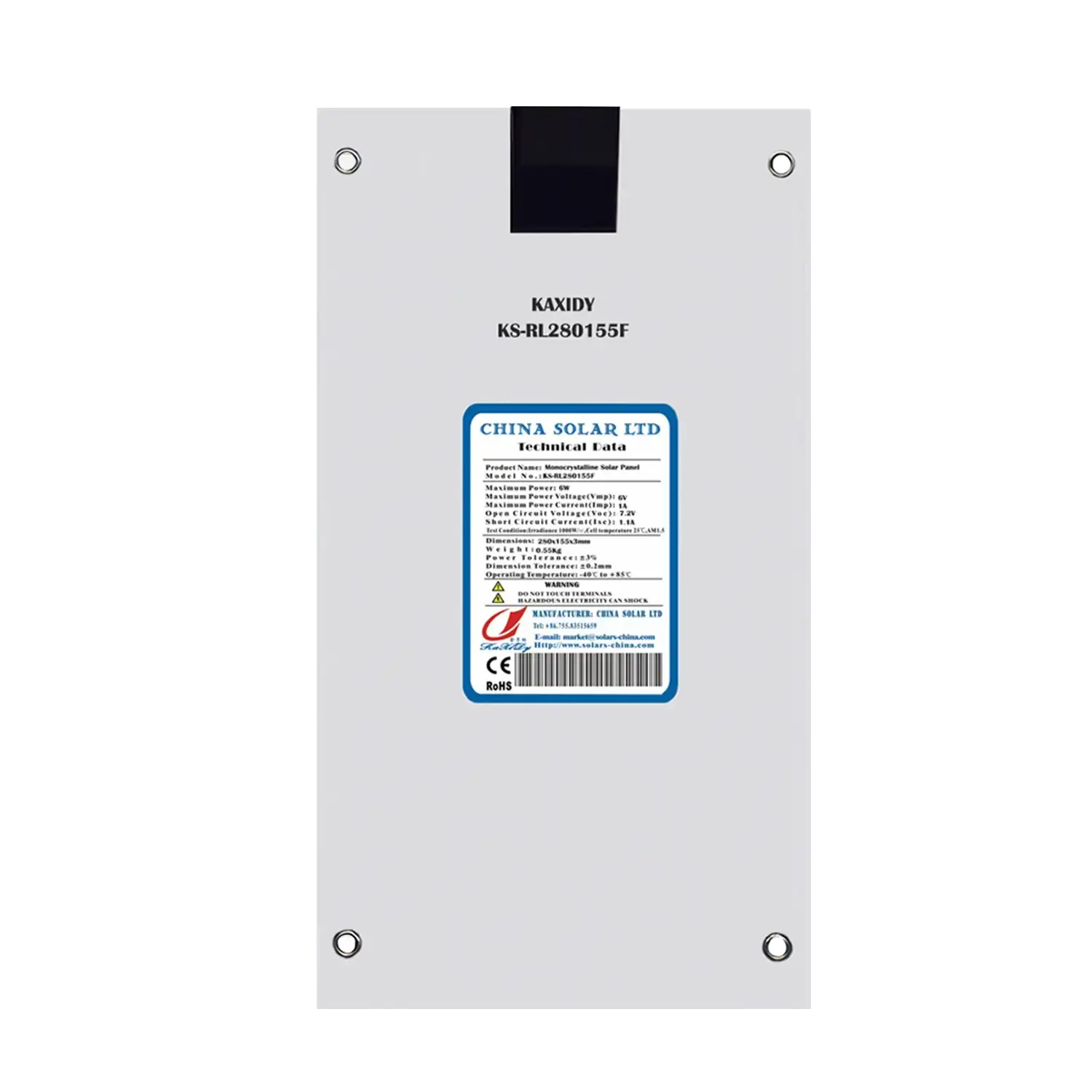 6V Flexibele Zonnepanelen