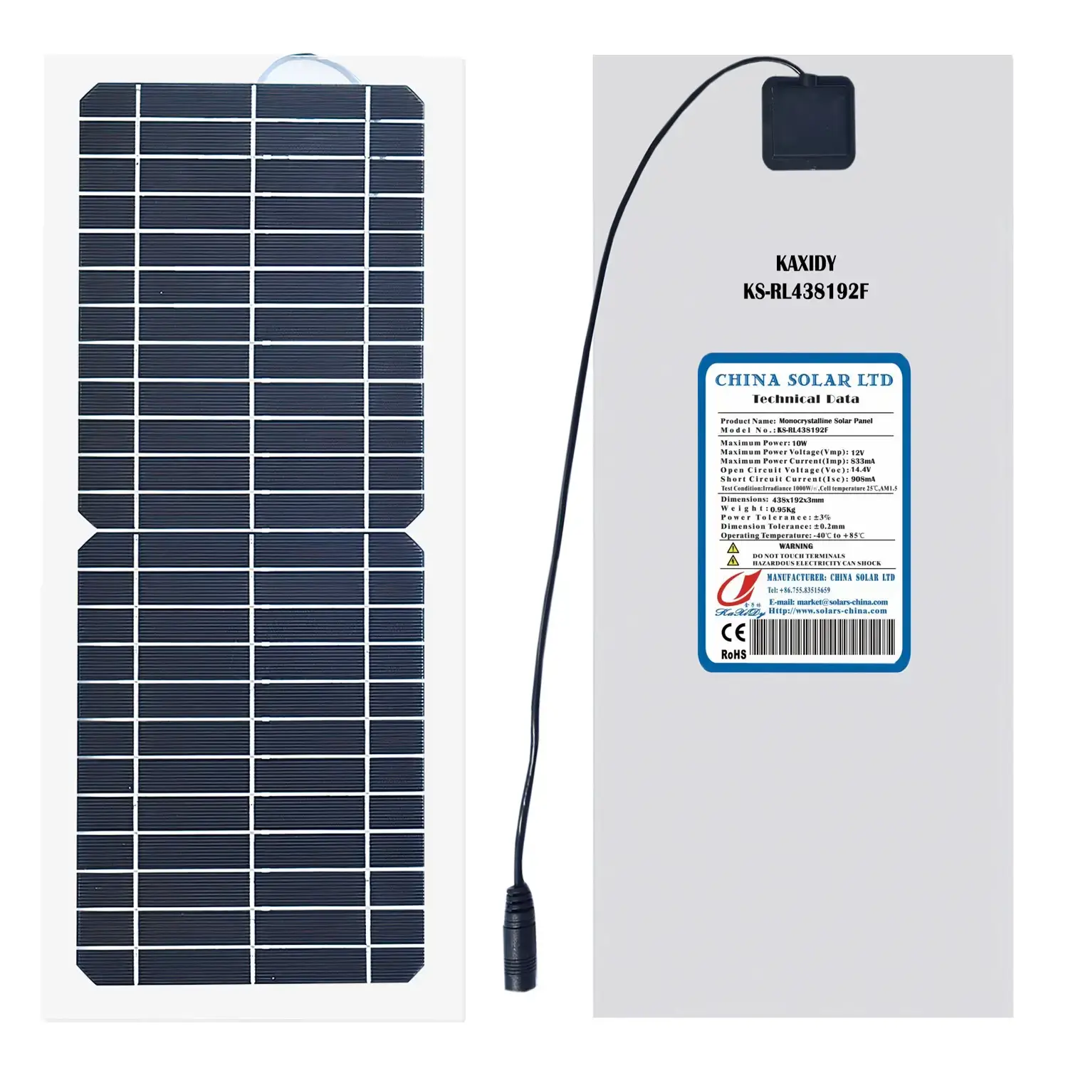 Flexibele Zonnepanelen 10W