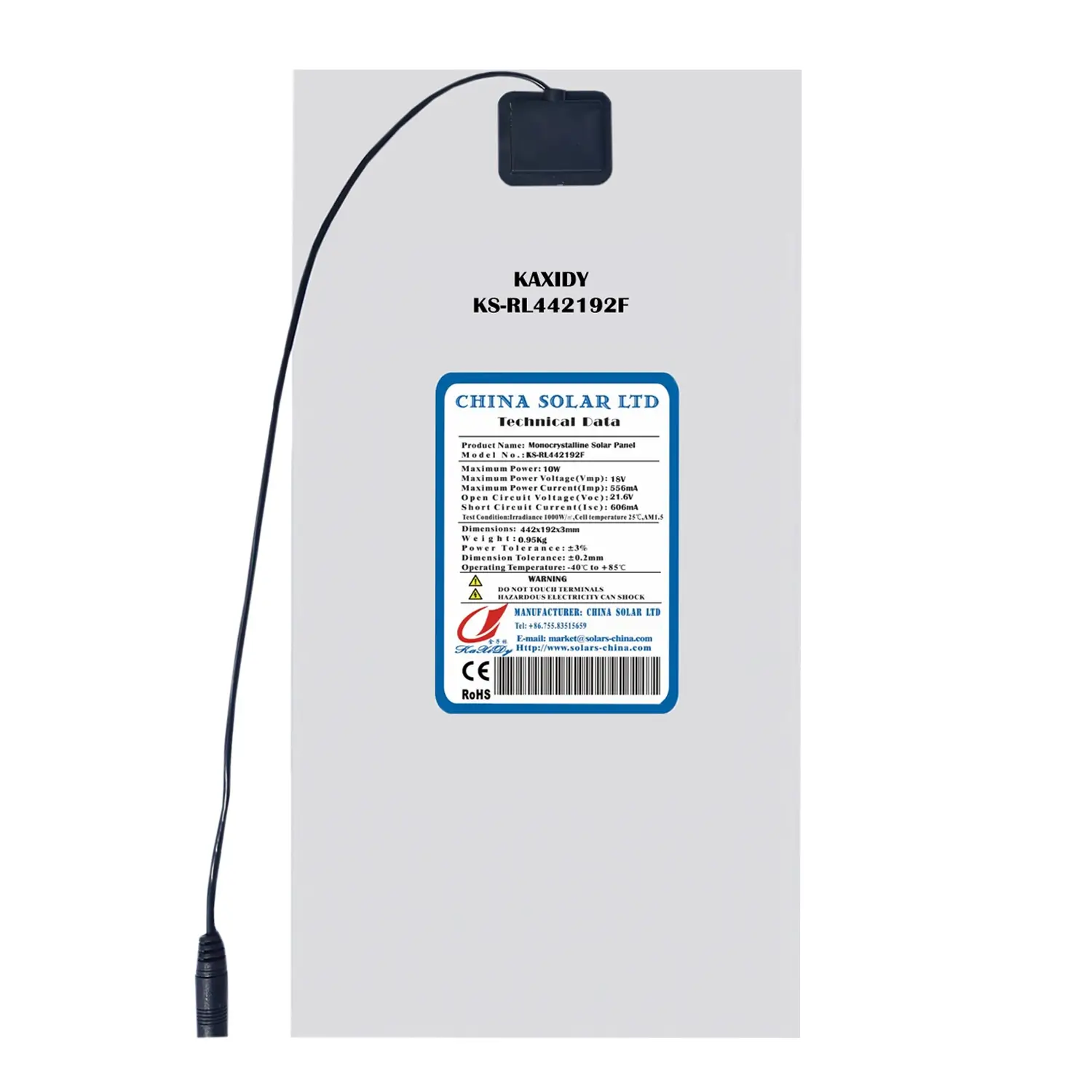Flexibel Zonnepaneel 15W
