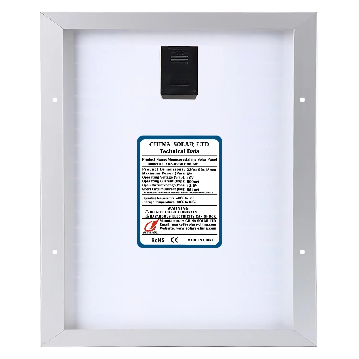 Zonnepanelen 6W