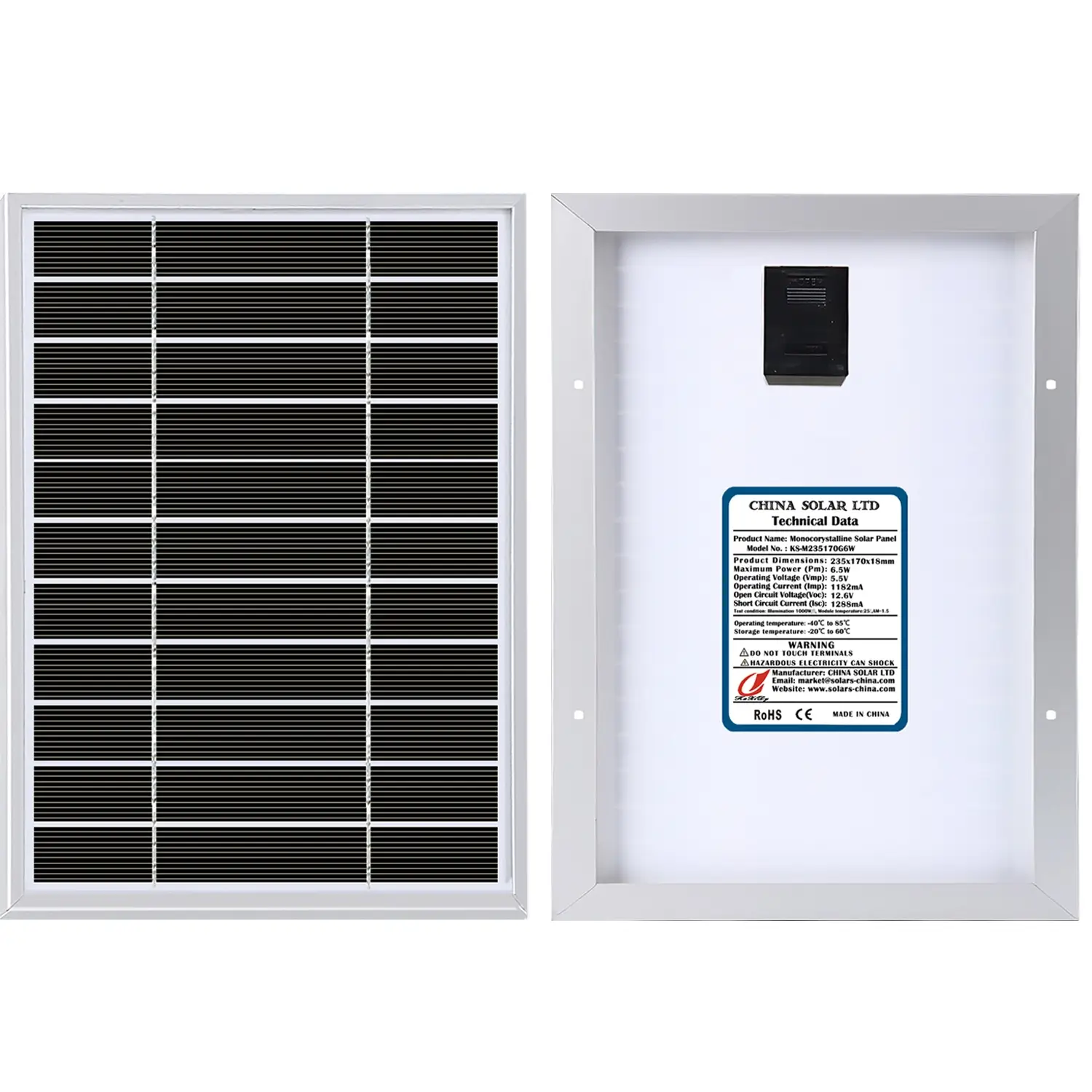 8W Klein Zonnemodule