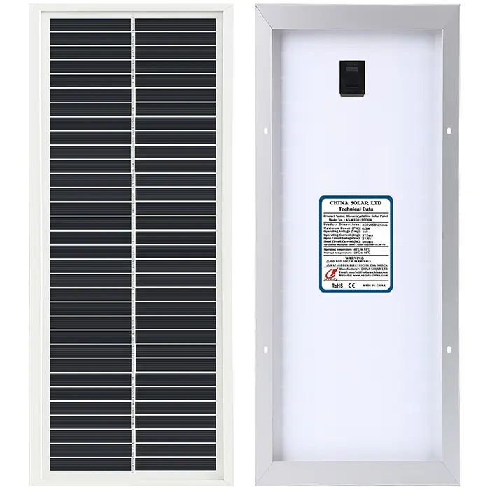 Fotovoltaïsche Zonnemodule 7W