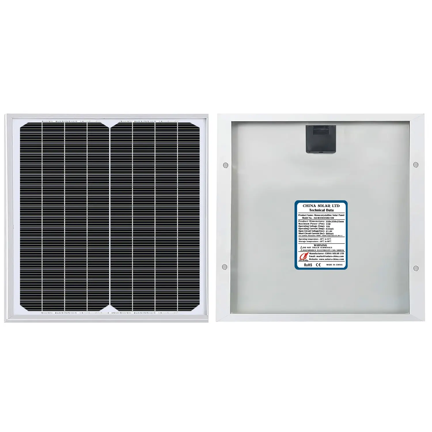 15W Zonnemodule