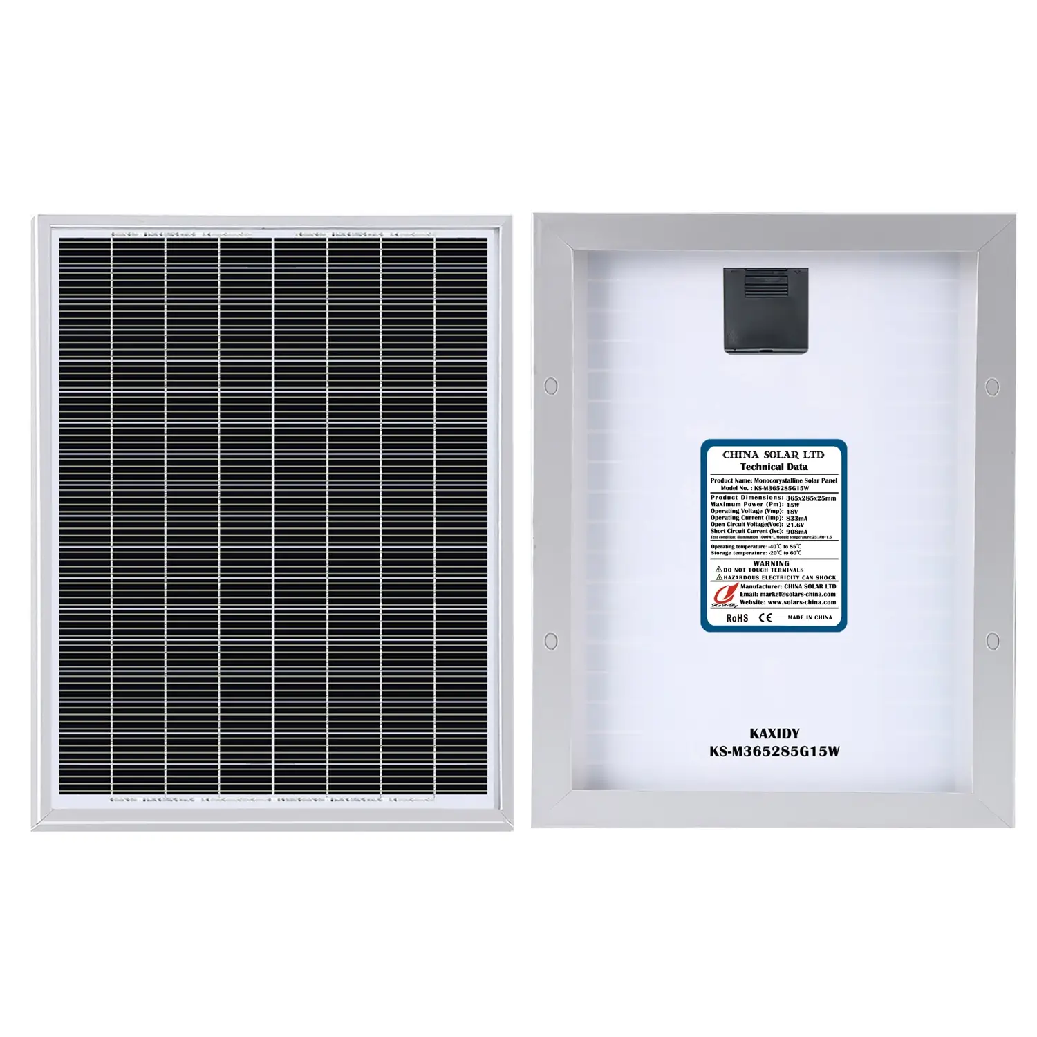 15W Zonnemodule