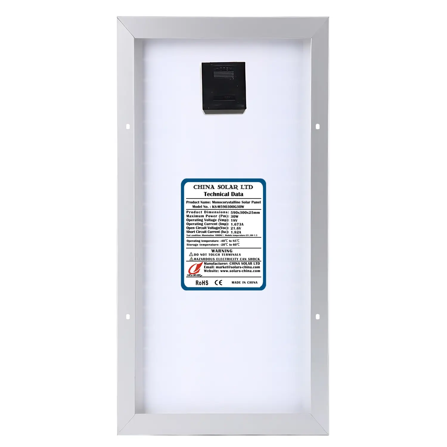 30W Zonnemodule