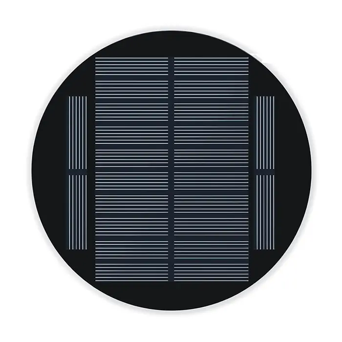 Circulair Zonnepaneel 9V