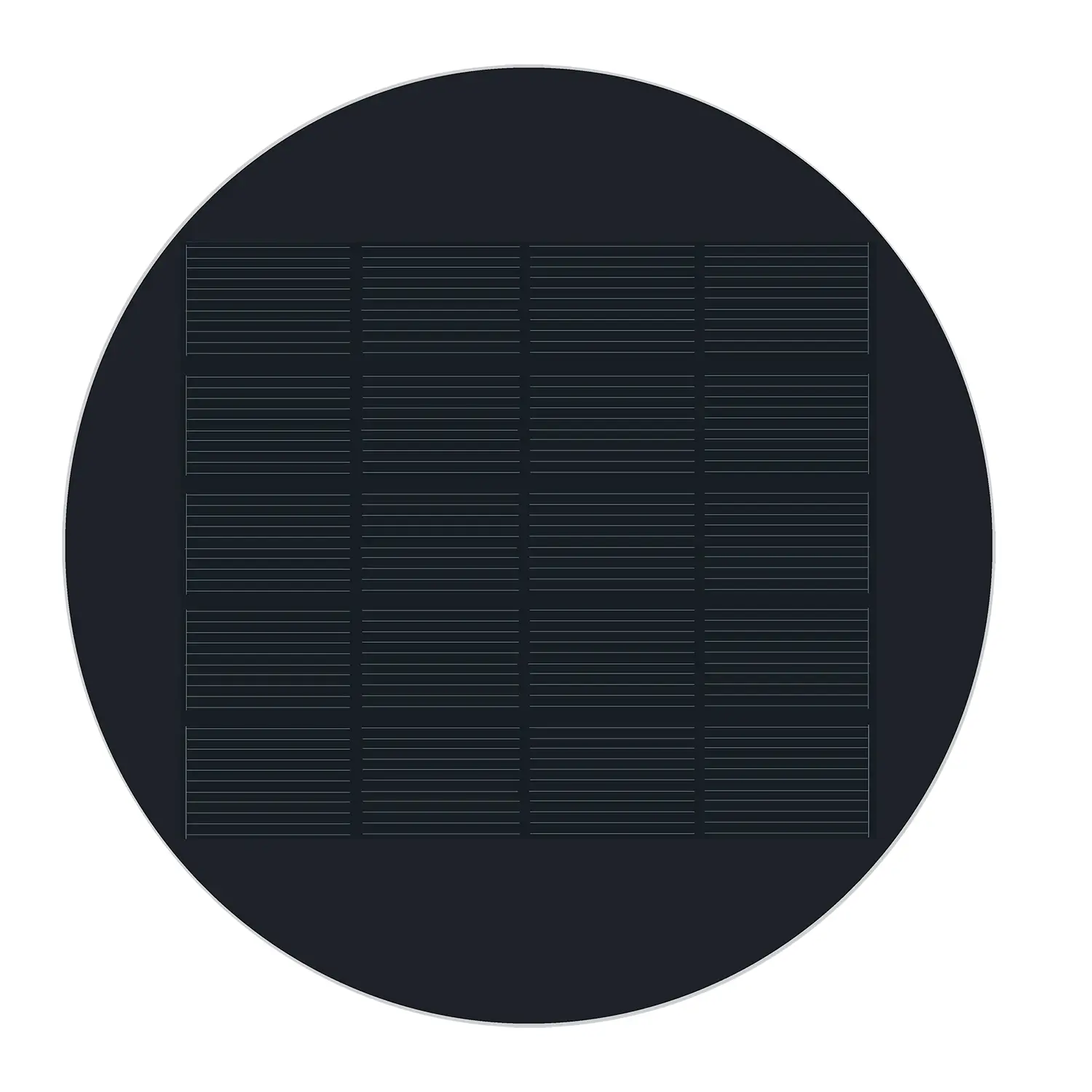 Rond Zonnepaneel 5V