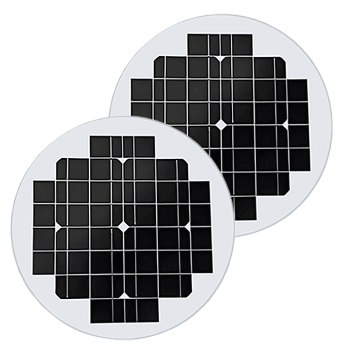 Rond Zonnepaneel
