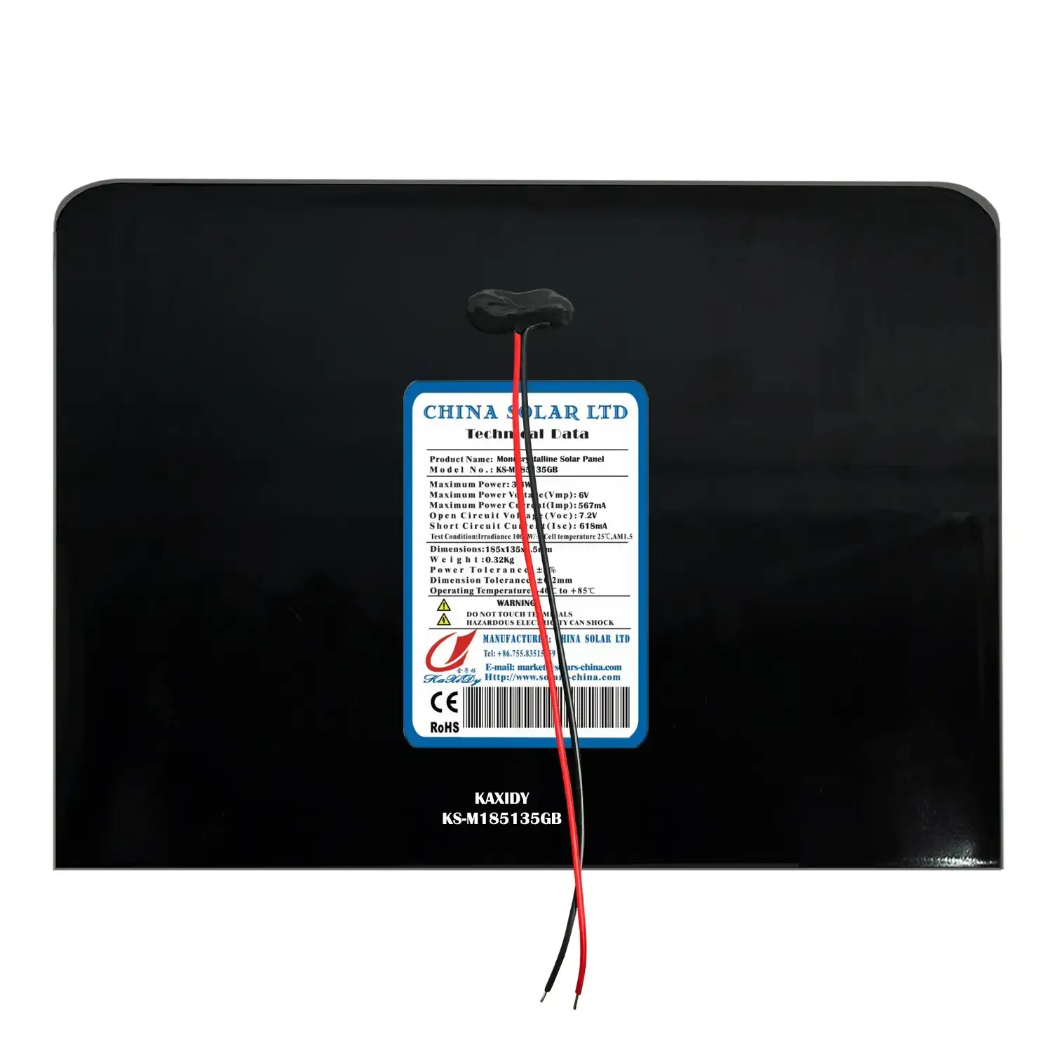 3W Klein Zonnepaneel