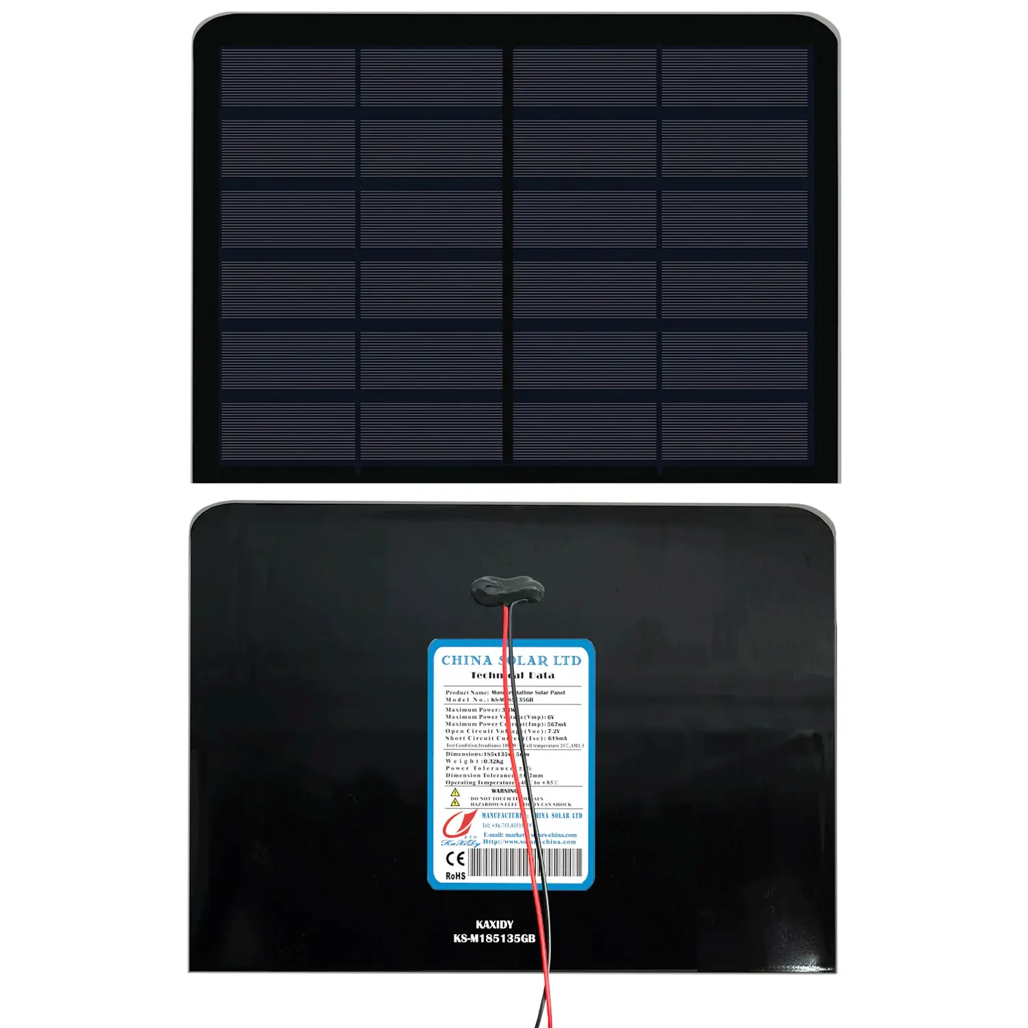 Fotovoltaïsch Zonnepaneel 5W