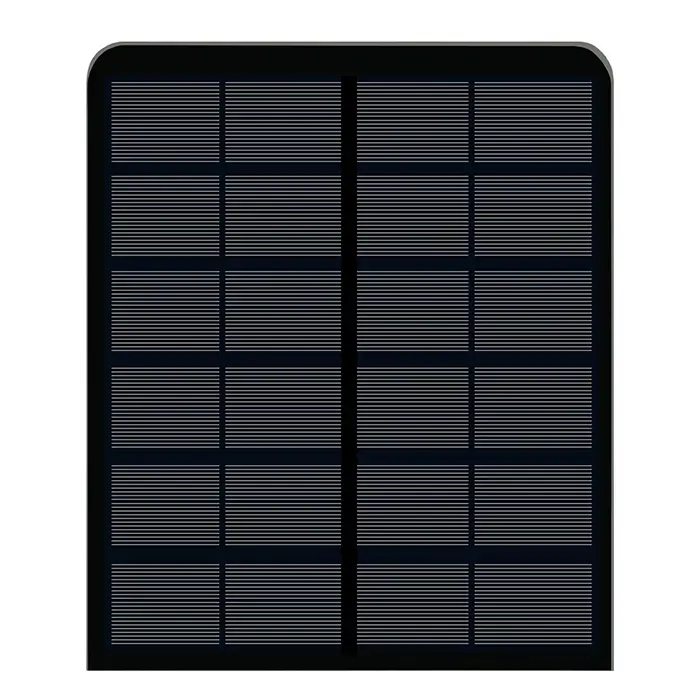 Zwart Zonnepaneel 4W