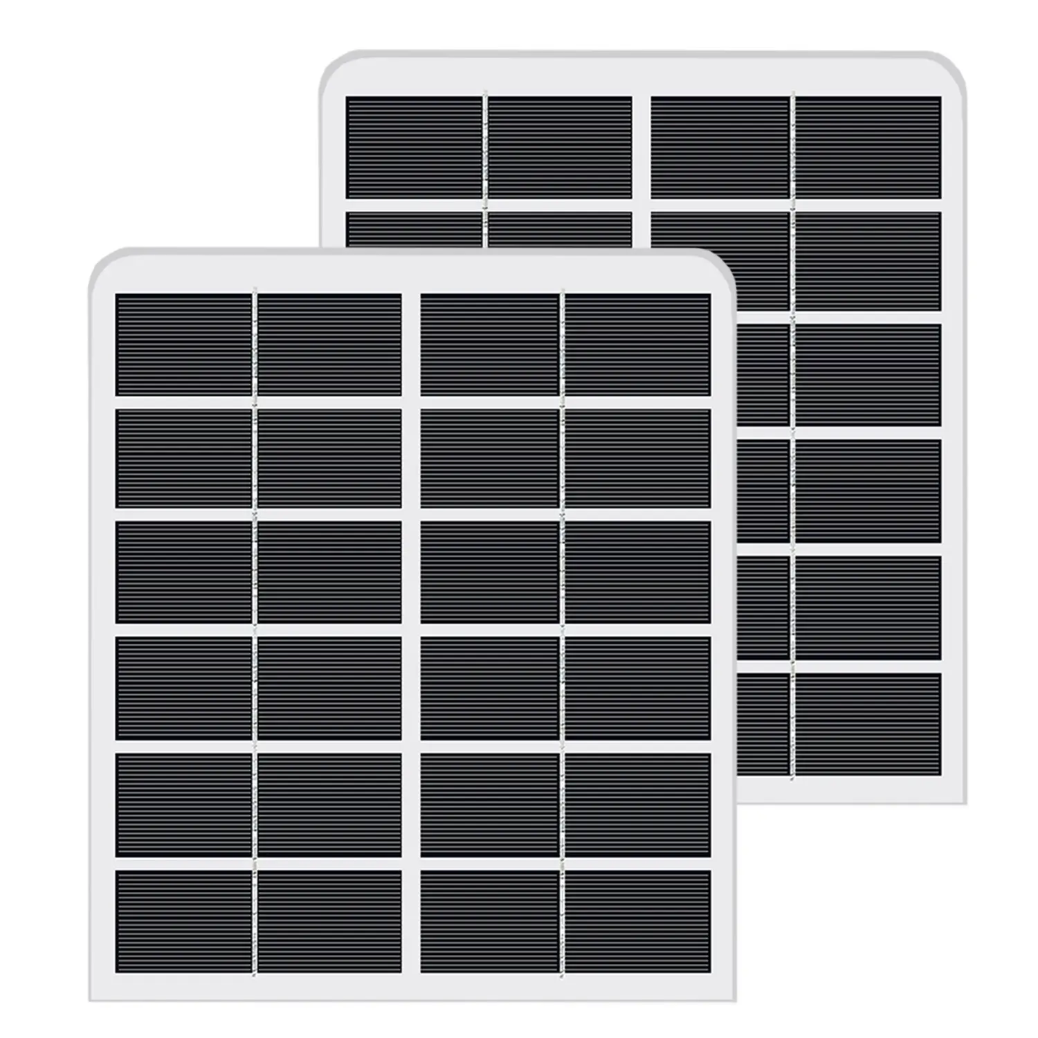 6V Glazen Zonnepanelen