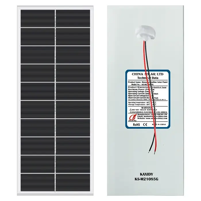 5V Fotovoltaïsch Zonnepaneel