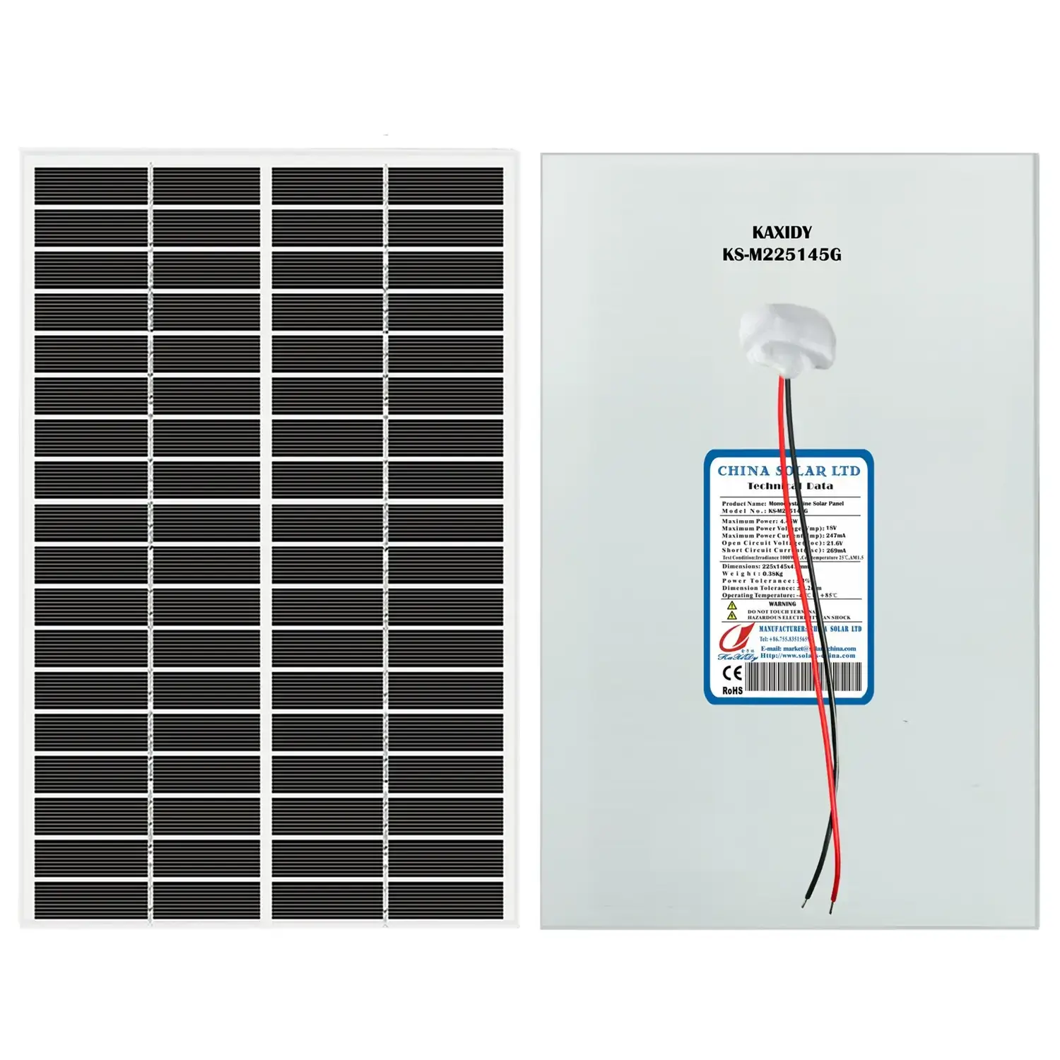 12V Fotovoltaïsche Zonnepanelen