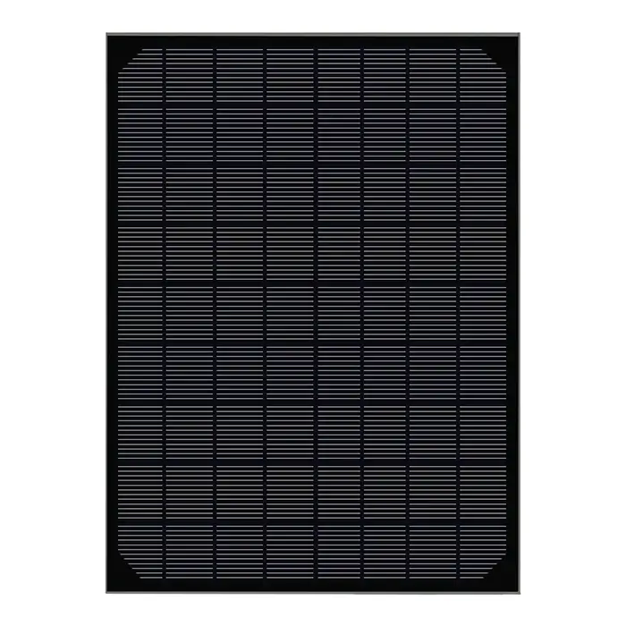 12V Zwart Zonnepaneel