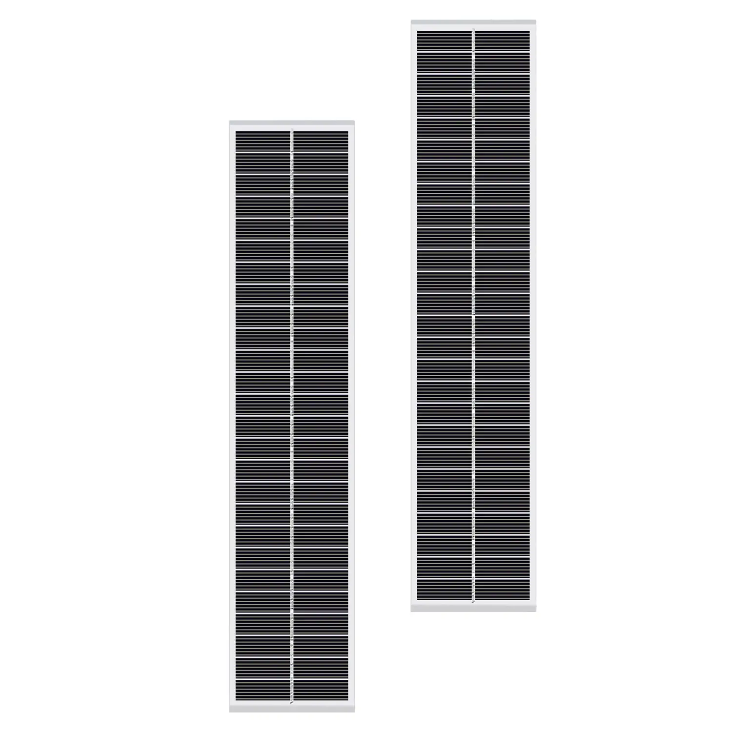 13V Lange zonnepanelen voor lampen