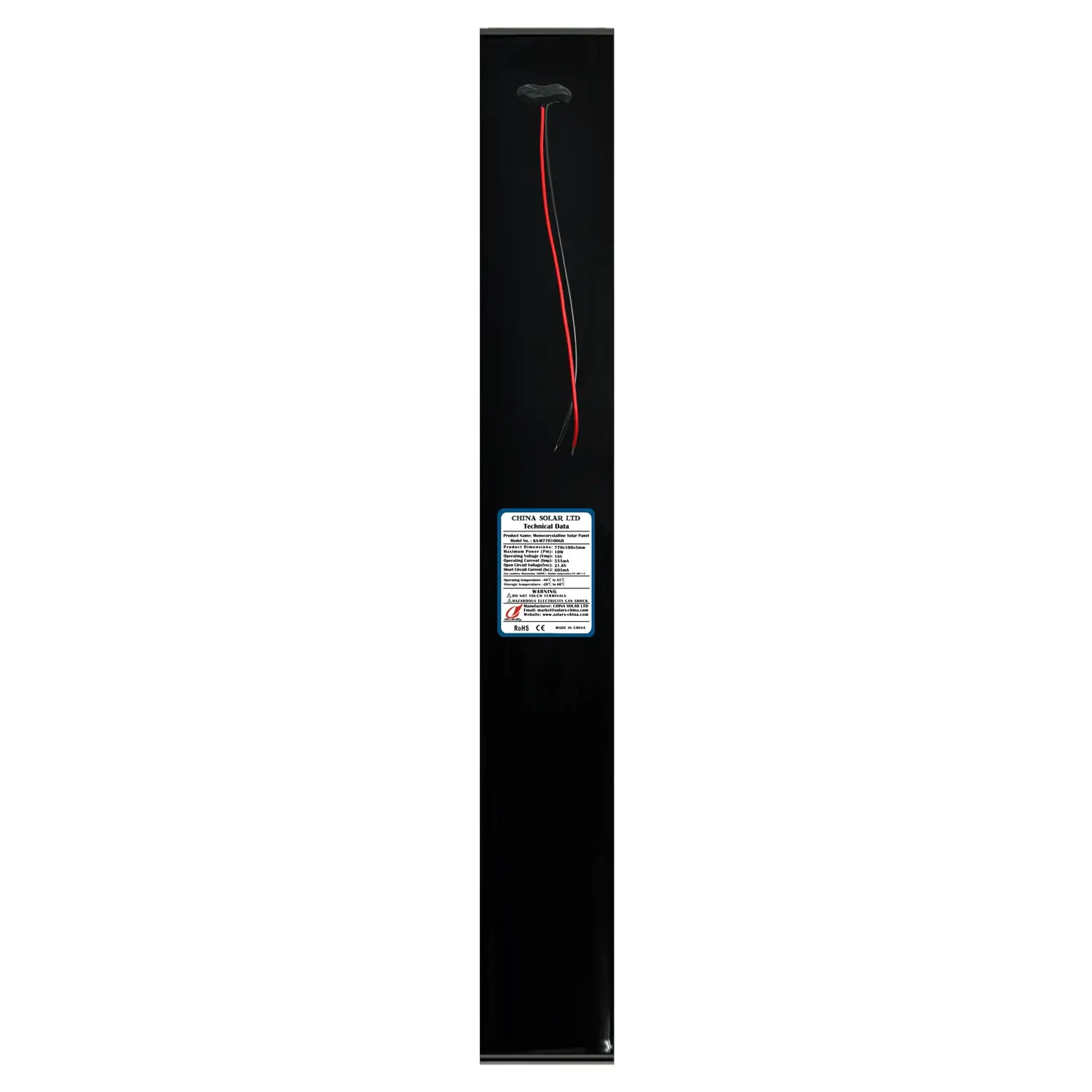 10W Fotovoltaïsch Zonnepaneel