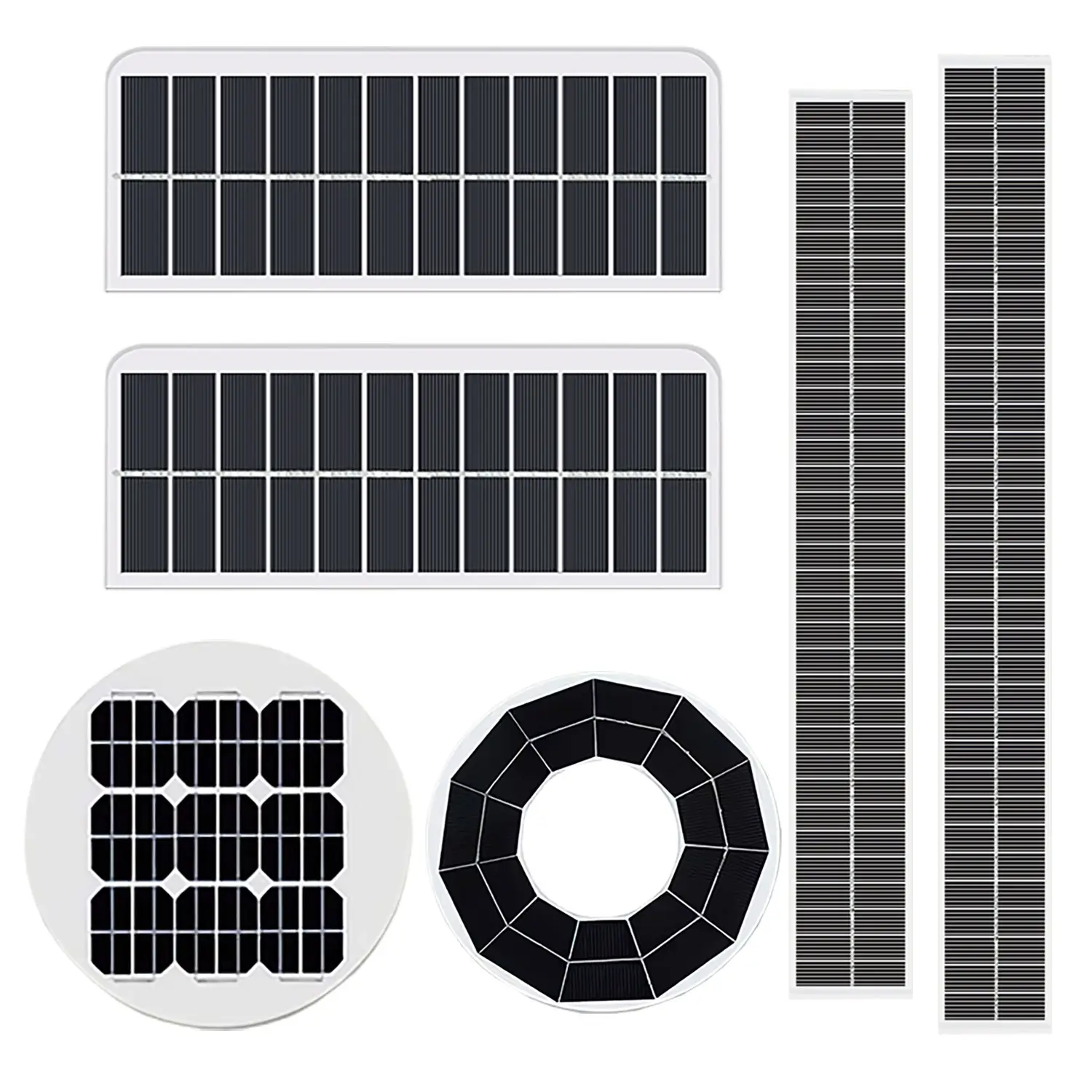 Aangepaste Glazen Zonnepanelen