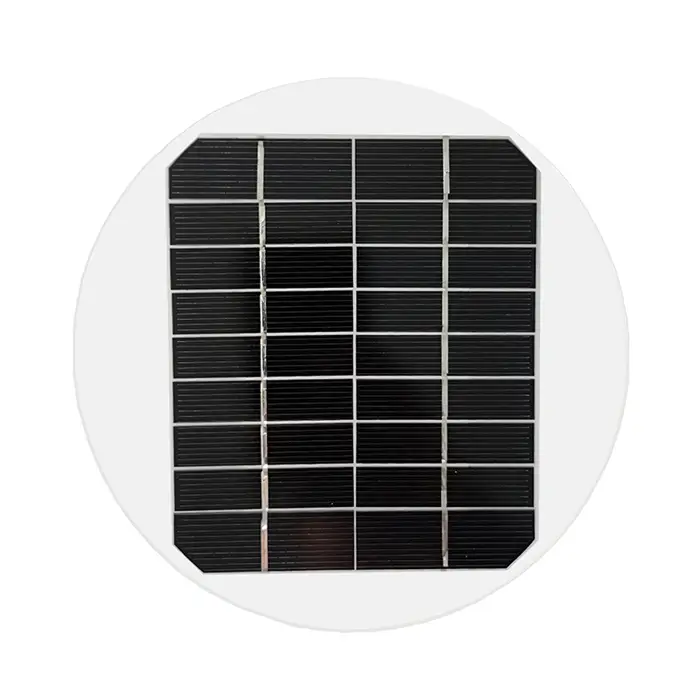 Circulair Zonnepaneel 9V