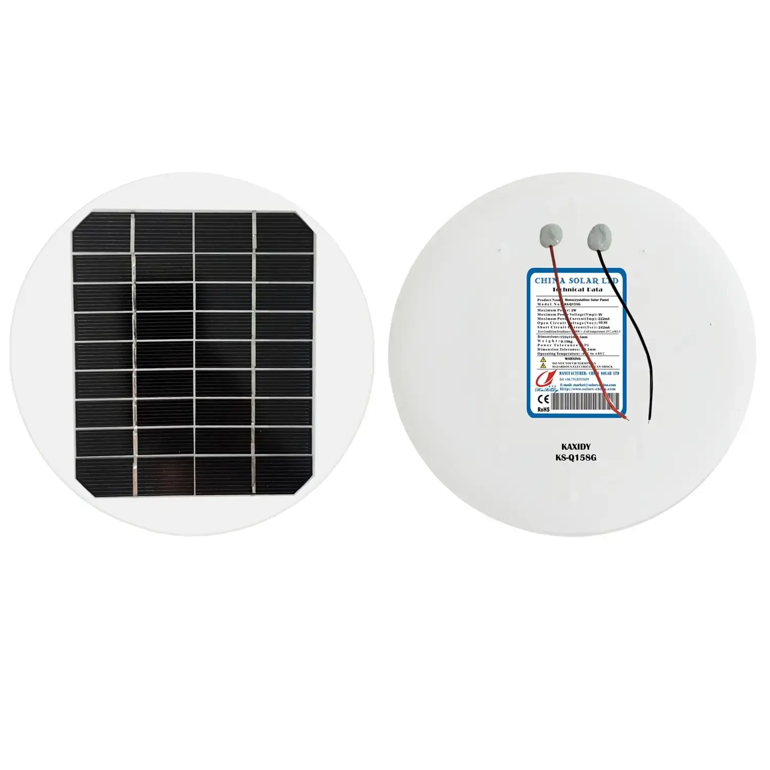 2W Circulair Zonnepaneel