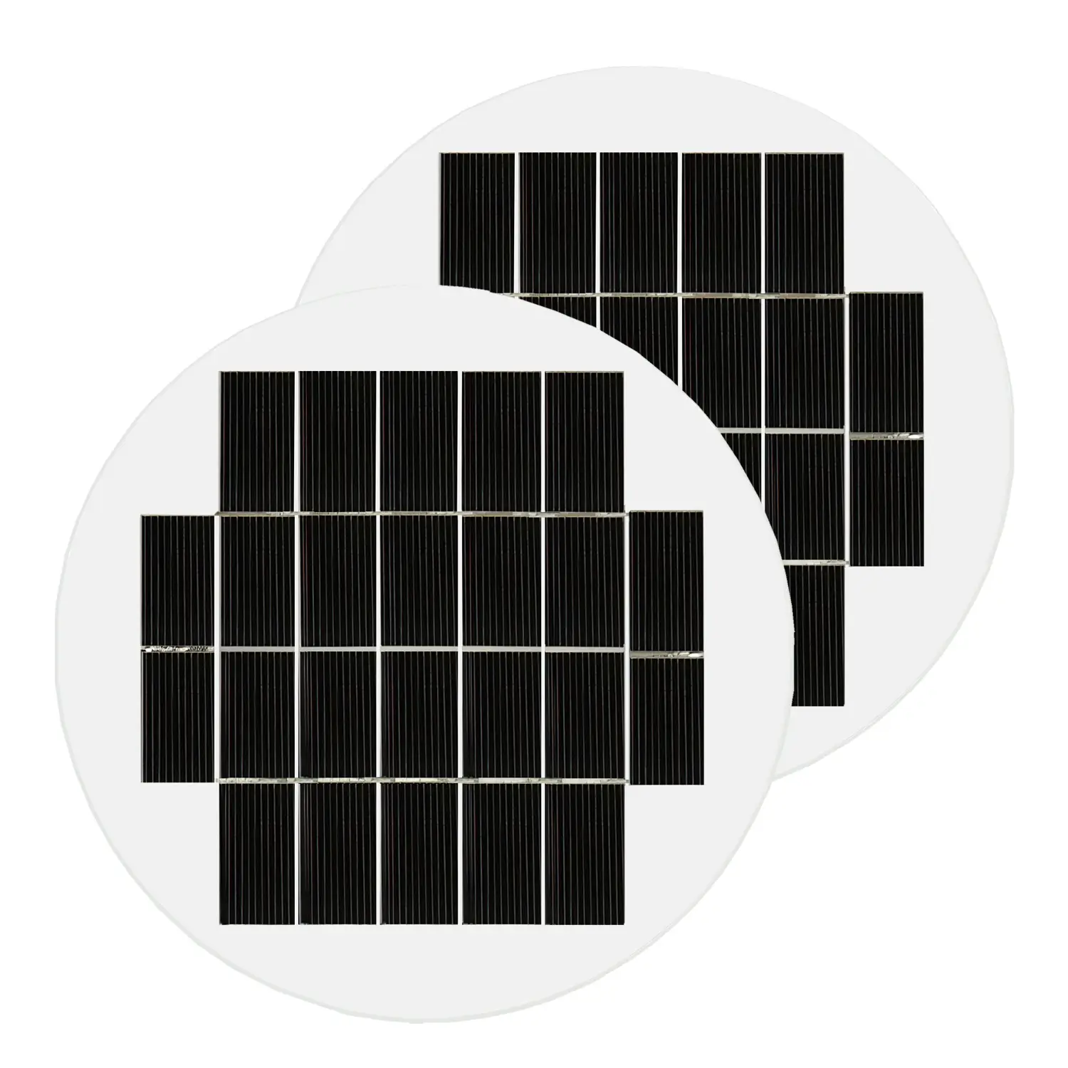 Circulair Zonnepaneel 4W