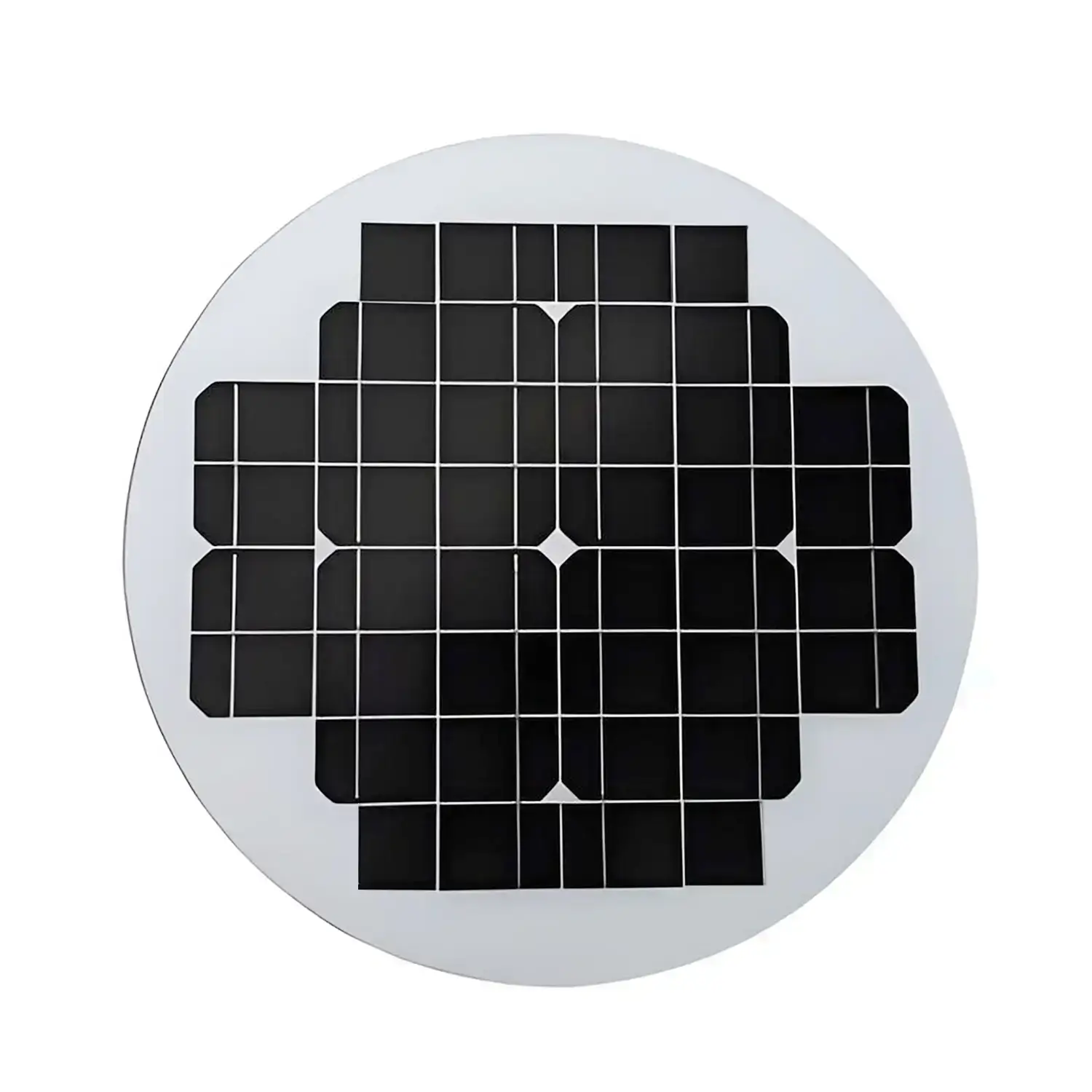 ronde zonnepanelen